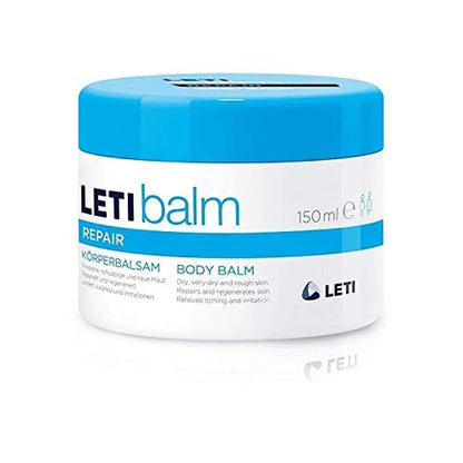 LETIbalm Body Balm - Intensive Moisturizing Cream for Dry & Eczema-Prone Skin, 150 ml