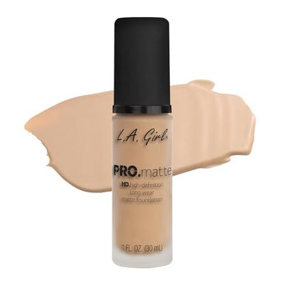 L.A. Girl PRO.Matte Foundation - Nude GLM716 (1.13 oz)