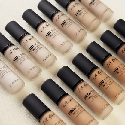 L.A. Girl PRO.Matte Foundation - Nude GLM716 (1.13 oz)