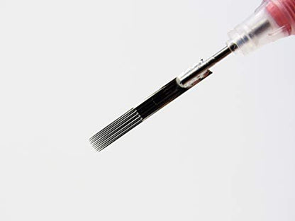 Helios Red Label 11 Curved Magnum Bug Pin Open Cartridge Needle - Professional Tattoo Needle