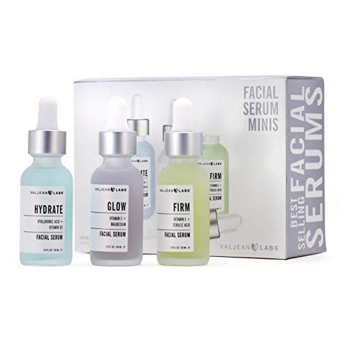 Valjean Labs Facial Serum Combo Pack: Hydrate, Glow & Firm | 3 x 1 oz Paraben-Free Serums - görsel 4