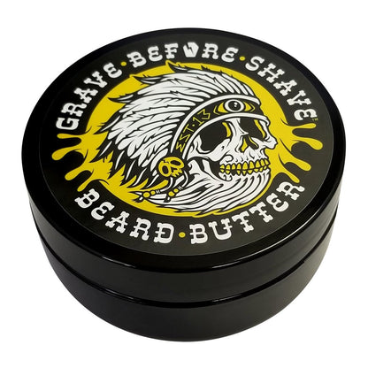 Grave Before Shave Teakwood Blend Beard Butter – 4 oz | Premium Beard Conditioner & Moisturizer Avelisse