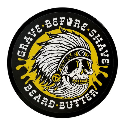Grave Before Shave Teakwood Blend Beard Butter – 4 oz | Premium Beard Conditioner & Moisturizer Avelisse