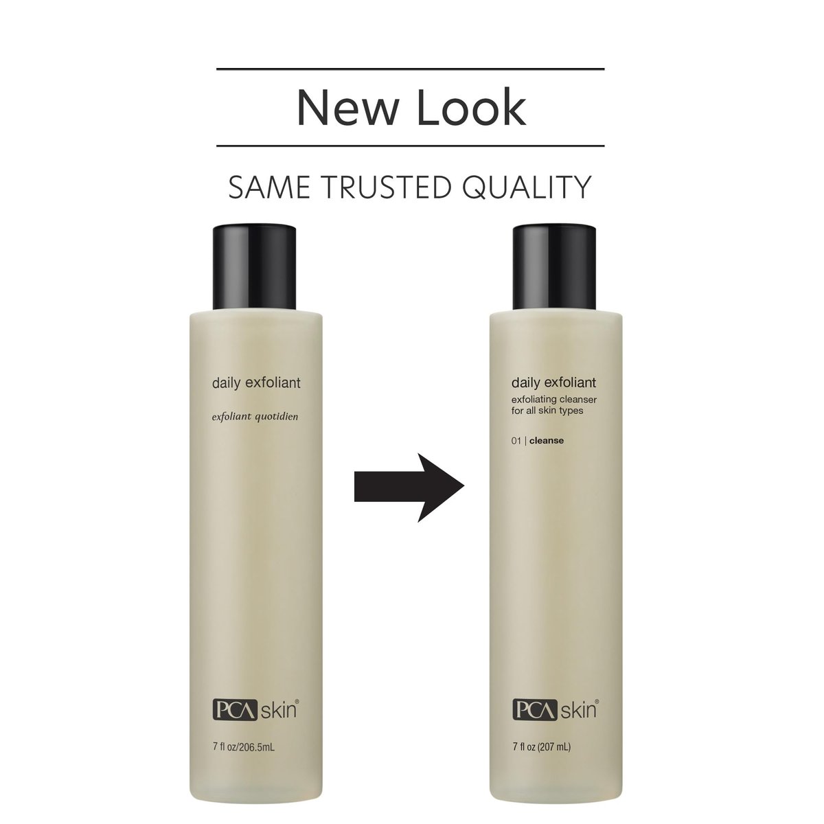 PCA SKIN Daily Face Exfoliant Cleanser - Moisturizing Facial Wash with Renewable Exfoliants, 7.0 oz Avelisse