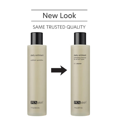 PCA SKIN Daily Face Exfoliant Cleanser - Moisturizing Facial Wash with Renewable Exfoliants, 7.0 oz Avelisse