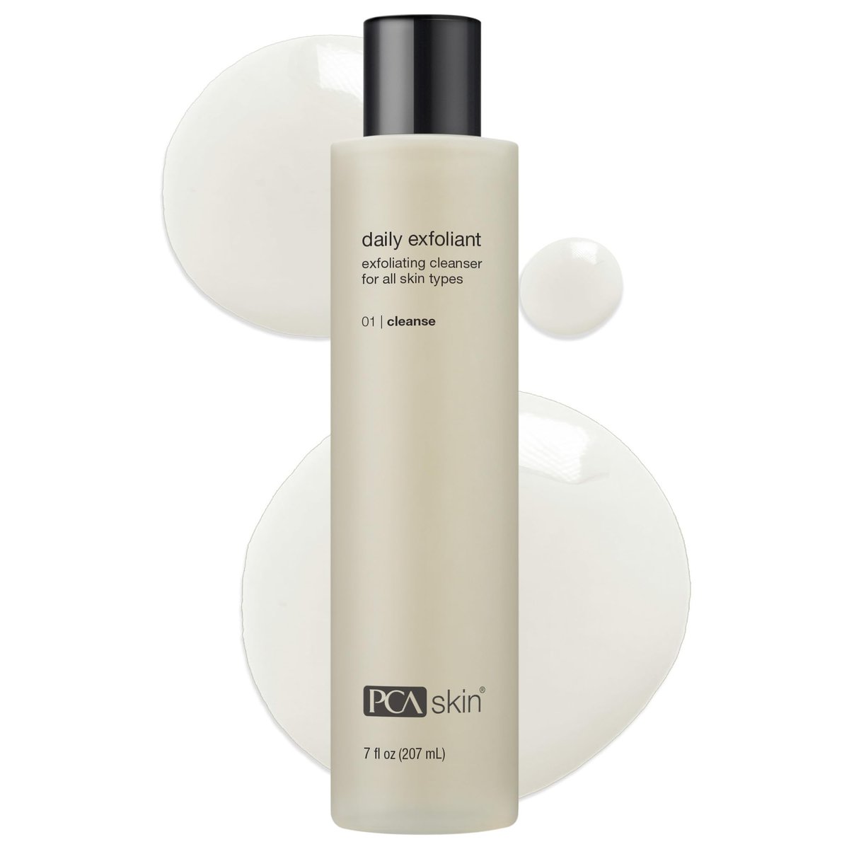 PCA SKIN Daily Face Exfoliant Cleanser - Moisturizing Facial Wash with Renewable Exfoliants, 7.0 oz Avelisse