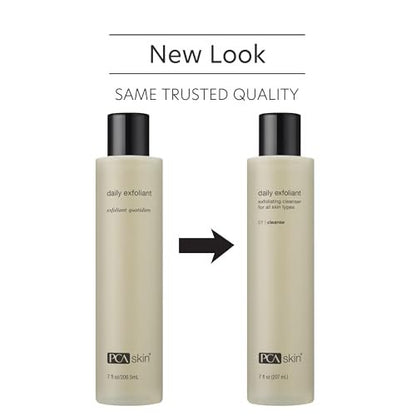 PCA SKIN Daily Face Exfoliant Cleanser - Moisturizing Facial Wash with Renewable Exfoliants, 7.0 oz Avelisse