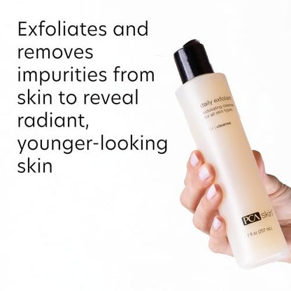 PCA SKIN Daily Face Exfoliant Cleanser - Moisturizing Facial Wash with Renewable Exfoliants, 7.0 oz Avelisse