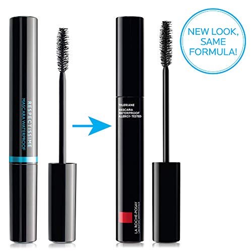La Roche-Posay Toleriane Waterproof Mascara - Long-Lasting Volume & Length, Allergy-Tested, Safe for Sensitive Eyes, Black Avelisse