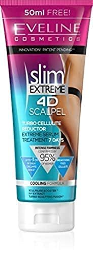 Eveline Cosmetics Slim Extreme 4D Scalpel Concentrate Rapid Slimming Night Liposuction with SCALPEL SHAPE DESIGNER™ Technology - 1.7 Fl Oz - görsel 2