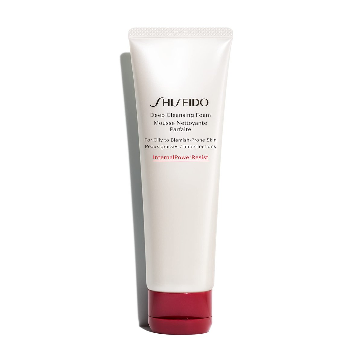 Shiseido Deep Cleansing Foam - 125 mL - Deeply Cleanses & Removes Impurities for Oily to Blemish-Prone Skin Avelisse