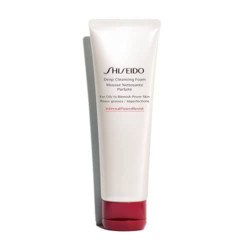 Shiseido Deep Cleansing Foam - 125 mL - Deeply Cleanses & Removes Impurities for Oily to Blemish-Prone Skin Avelisse
