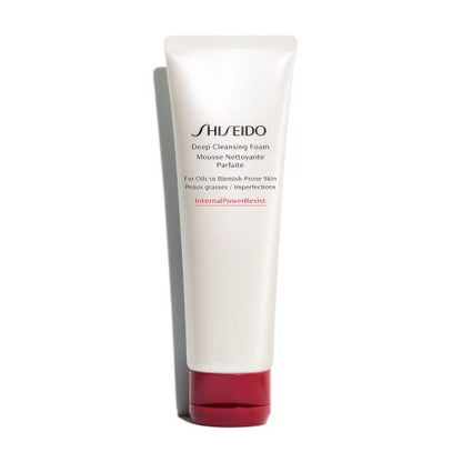 Shiseido Deep Cleansing Foam - 125 mL - Deeply Cleanses & Removes Impurities for Oily to Blemish-Prone Skin Avelisse