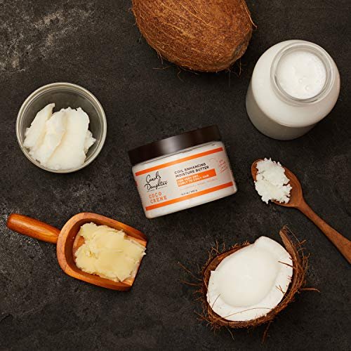 Carol's Daughter Coco Creme Coil Enhancing Moisture Butter – 12 oz, Coconut Oil & Mango Butter for Very Dry Curly Hair, Paraben & Silicone Free - görsel 12