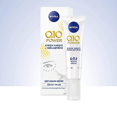 NIVEA Q10 Power Anti-Wrinkle + Brightening Eye Cream – 15 ml / 0.5 fl oz Avelisse