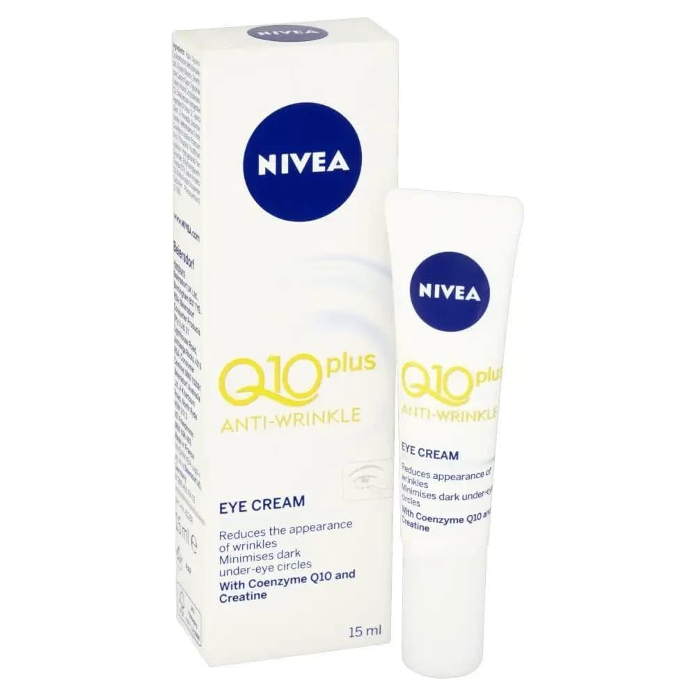 NIVEA Q10 Power Anti-Wrinkle + Brightening Eye Cream – 15 ml / 0.5 fl oz Avelisse