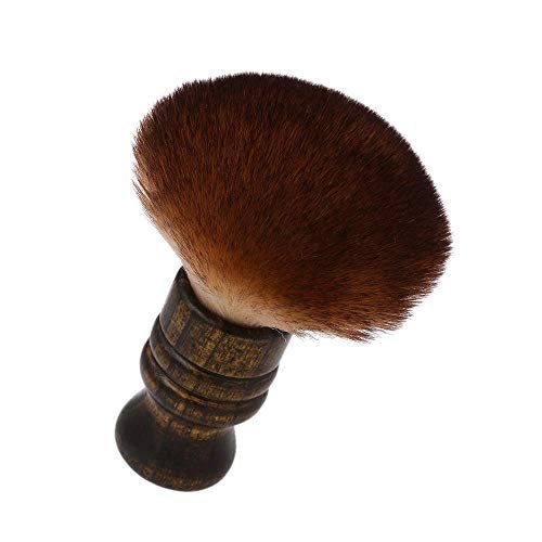 Large Neck Duster Brush for Barber & Salon – Soft Nylon Bristles, Wooden Handle, Face Cleaning Hairbrush - görsel 9
