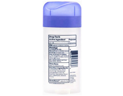 Sure Original Solid Antiperspirant & Deodorant, Regular Scent, 2.7 Oz Twin Pack (Pack of 2)