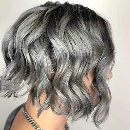 MANIC PANIC Classic Alien Grey Semi Permanent Hair Color - Cool, Medium Slate Grey Hair Dye for Women & Men - Vegan, Ammonia & Cruelty-Free - 4oz Avelisse