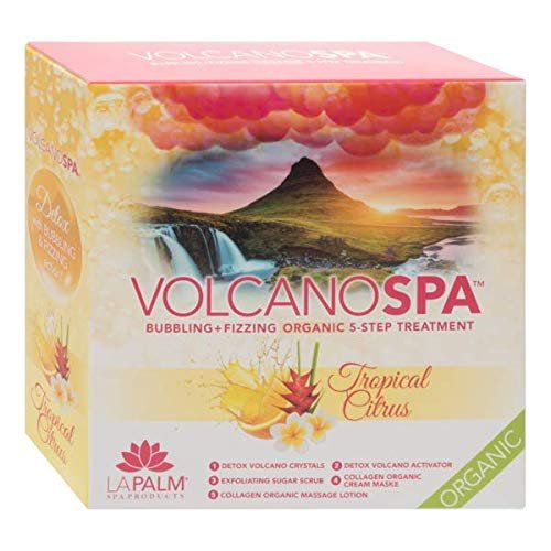 La Palm Volcano Spa 5 Step Pedicure Kit - Tropical Citrus Avelisse