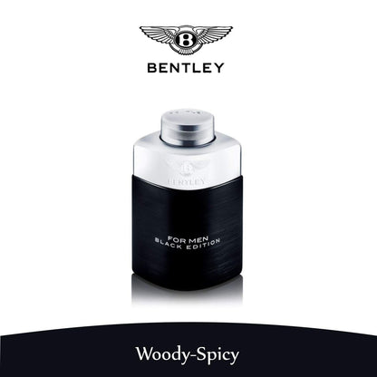 Bentley Black Edition Men Eau de Parfum Spray 3.4 oz Avelisse