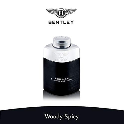 Bentley Black Edition Men Eau de Parfum Spray 3.4 oz Avelisse