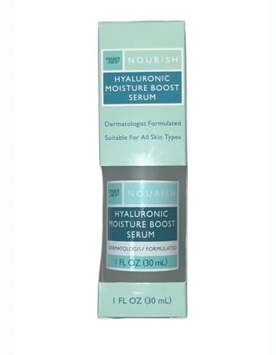 Trader Joe's Hyaluronic Moisture Boost Serum 1 fl oz (30mL) – Hydrating Face Serum Avelisse