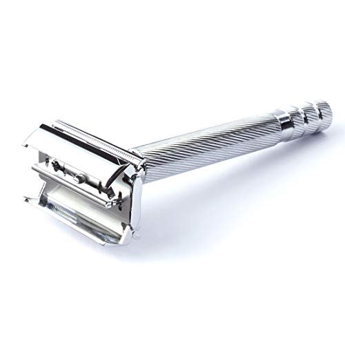 Wilkinson Sword Double Edge Safety Razor for Men with 5 Double Edge Razor Blade Refills Avelisse