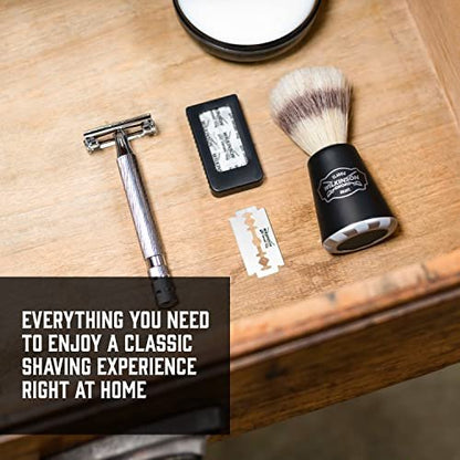 Wilkinson Sword Double Edge Safety Razor for Men with 5 Double Edge Razor Blade Refills Avelisse