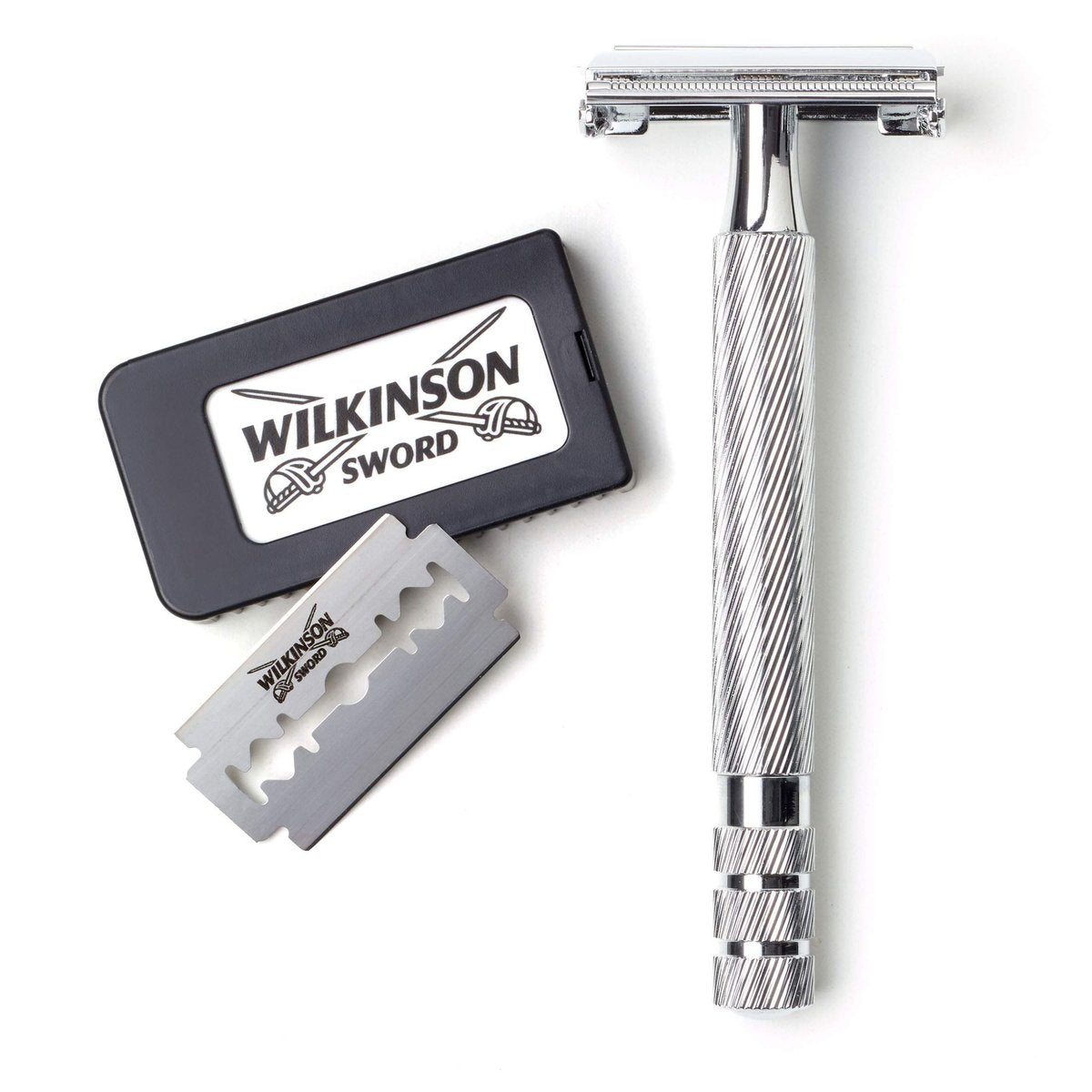 Wilkinson Sword Double Edge Safety Razor for Men with 5 Double Edge Razor Blade Refills Avelisse