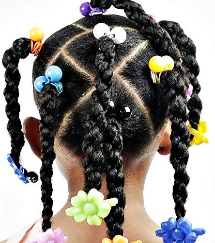Tara Girls Twinbead Bubble Ball Ponytail Elastics - 10 Pack (BT108) - görsel 9