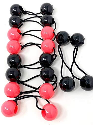 Tara Girls Twinbead Bubble Ball Ponytail Elastics - 10 Pack (BT108) - görsel 6