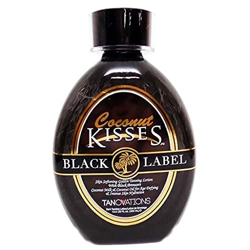 Ed Hardy Coconut Kisses Black Label Black DHA Skin Hydrating Bronze Tanning Lotion - 13.5 oz Avelisse