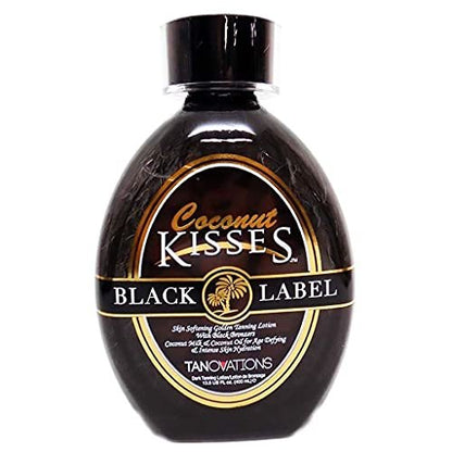 Ed Hardy Coconut Kisses Black Label Black DHA Skin Hydrating Bronze Tanning Lotion - 13.5 oz Avelisse