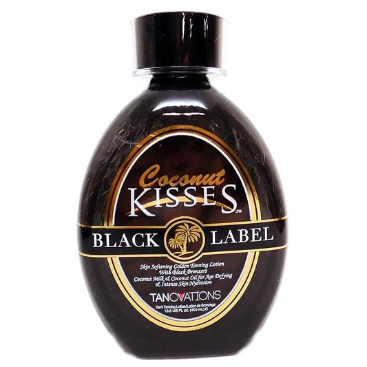 Ed Hardy Coconut Kisses Black Label Black DHA Skin Hydrating Bronze Tanning Lotion - 13.5 oz Avelisse
