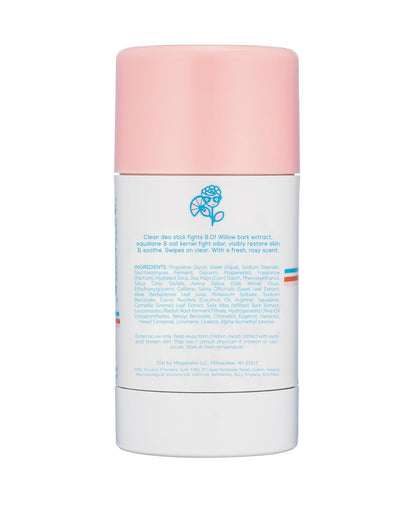 Megababe Daily Deodorant Rosy Pits - Aluminum-Free, Clear & Clean Deodorant for Women, Men & Sensitive Skin - 2.6 oz Avelisse