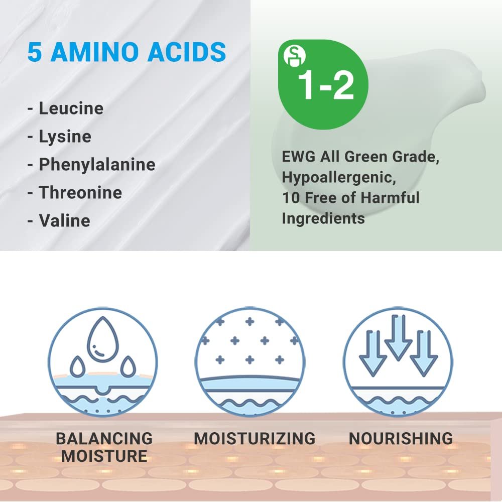 ATOPALM Facial Foam Wash – Gentle Foaming Cleanser for Sensitive Skin, Tear-Free, Sulfate-Free, Paraben-Free, pH Balanced, Hypoallergenic, EWG Green Grade, 5.07 Fl Oz (150ml) Avelisse