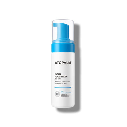 ATOPALM Facial Foam Wash – Gentle Foaming Cleanser for Sensitive Skin, Tear-Free, Sulfate-Free, Paraben-Free, pH Balanced, Hypoallergenic, EWG Green Grade, 5.07 Fl Oz (150ml) Avelisse