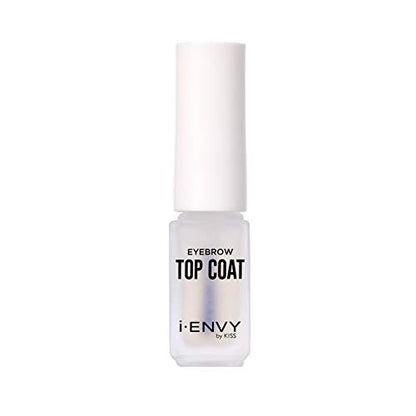 i-ENVY by KISS Eyebrow Sealer - Clear Waterproof Eyebrow Setting Topcoat for 24-Hour Hold, Smudge-Proof & Sweat-Proof, Non-Glossy Finish with Precision Brush Applicator