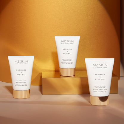 MZ SKIN Radiance & Renewal Mask – 8.5% Fruit Acid Complex with Lactic Acid & Azelaic Acid – 3.4 fl oz
