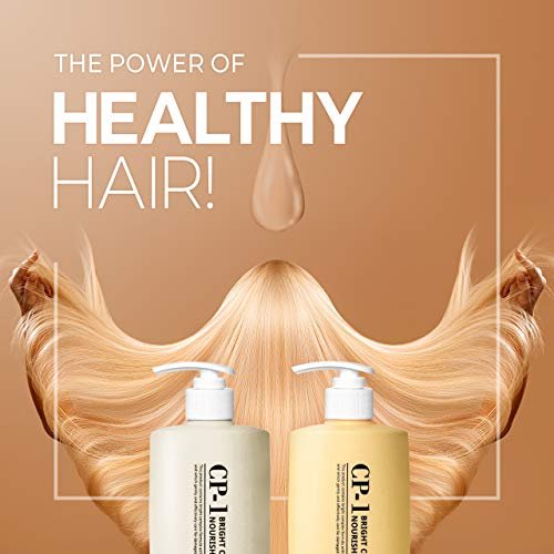 CP-1 Protein Nourishing Care Shampoo and Conditioner Set for Dry Damaged Hair with Keratin, Protein, Ceramide, and Argan Oil - 500ml Each Avelisse