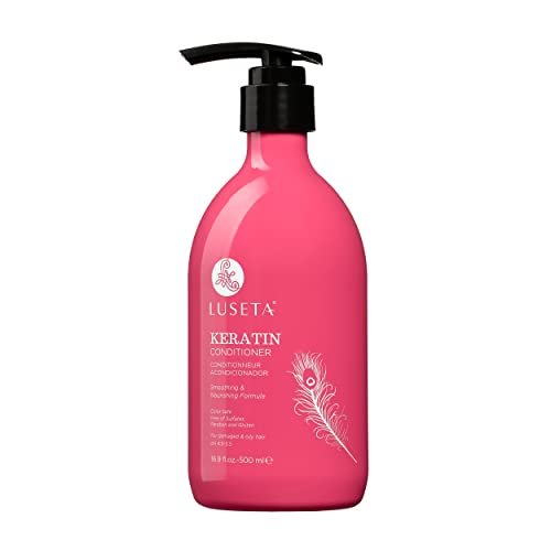 Luseta Keratin Conditioner - Hydrating & Nourishing for Dry Damaged Hair, 16.9 Fl Oz Avelisse