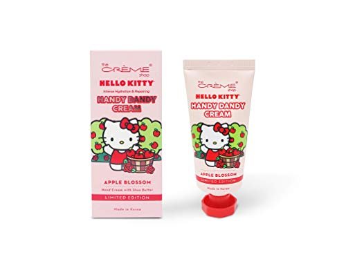 The Crème Shop x Sanrio Hello Kitty Handy Dandy Cream - Apple Blossom Scented Hand & Face Moisturizer (1.69 fl oz) - görsel 1
