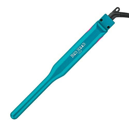 Bed Head Pixie 1/2 Inch Straightener for Short Hair, Bangs & Pixie Cuts – Peacock Blue Ceramic Iron Avelisse