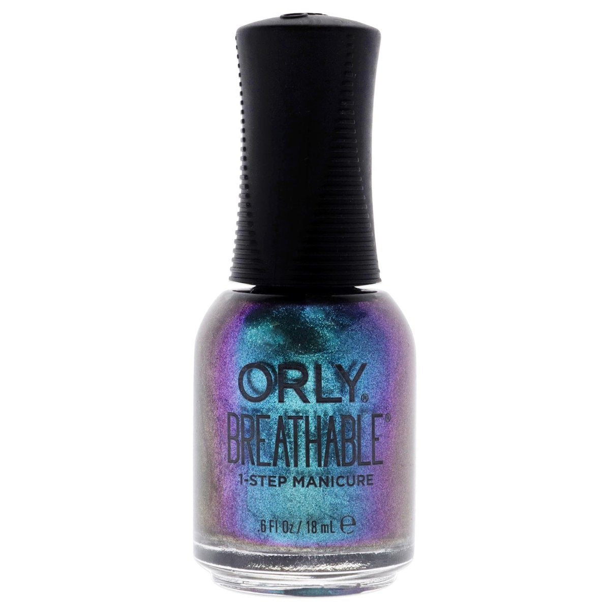 Orly Breathable Treatment + Color Nail Polish - Freudian Flip (Blue) 0.6 oz - görsel 1