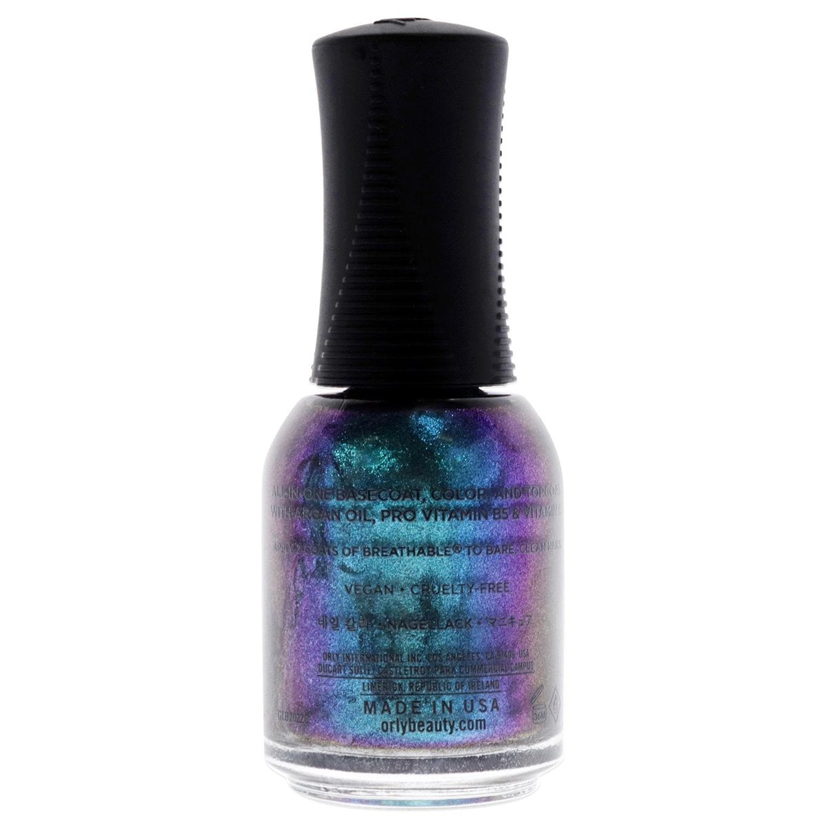 Orly Breathable Treatment + Color Nail Polish - Freudian Flip (Blue) 0.6 oz - görsel 3