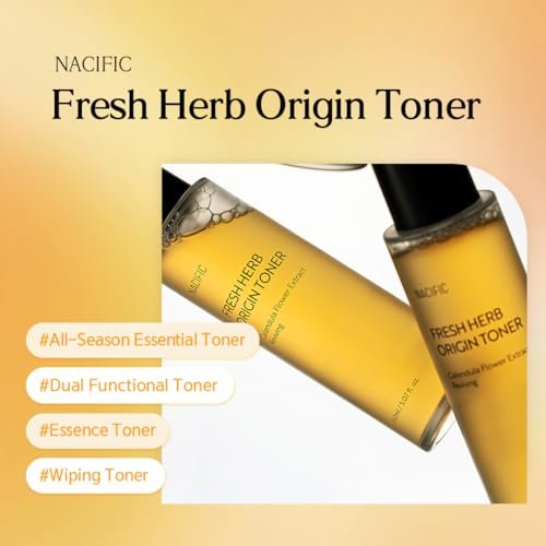 NACIFIC Fresh Herb Origin Facial Toner 5.07 fl. oz (150ml) – Vitamin B & C Infused Korean Skincare for Radiance and Moisture Barrier Support, All Skin Types - görsel 4