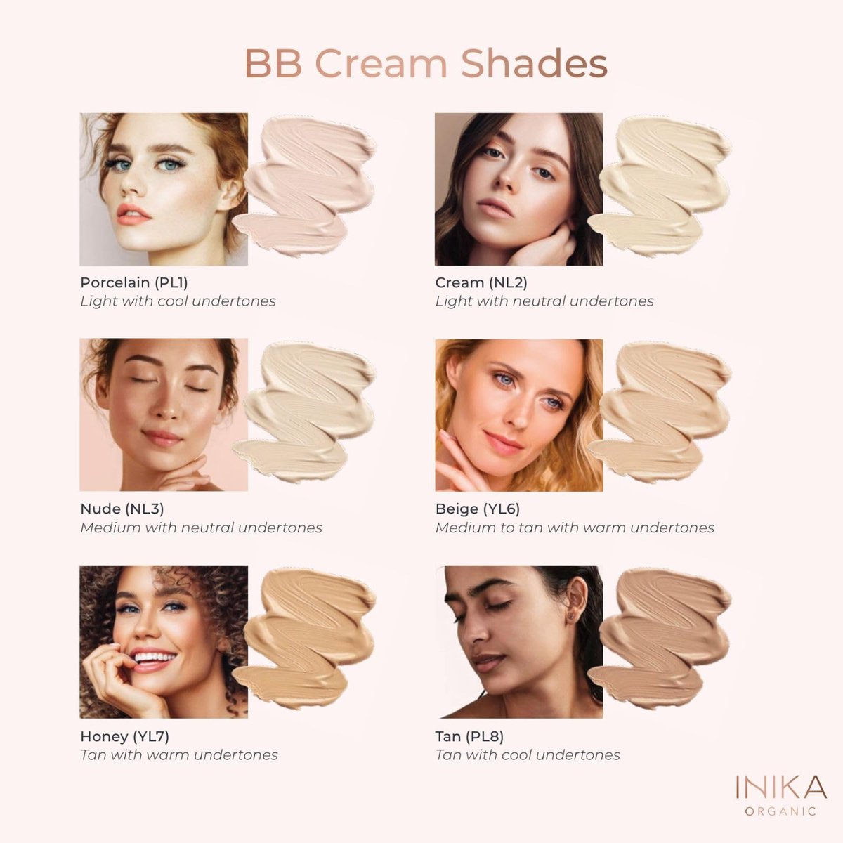 INIKA Organic Toffee BB Cream - 1.05 oz | Natural BB Cream for Radiant Skin - görsel 9
