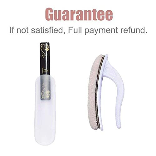 Premium Washable Nano Glass Nail File Set with Chamois Buffer - beUakso Upgrade Nail Buffer and Shine Kit (3-Piece, Flower Box) - görsel 14