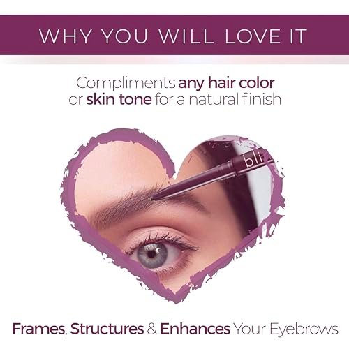 Blinc Eyebrow Pencil – Dual-Sided Precise Fine Tip with Vitamins C & E, Natural Finish, Long-Wearing, Water-Resistant, Vegan & Cruelty-Free – Blonde - görsel 10